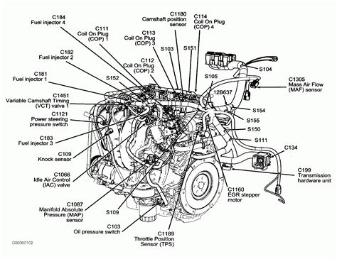 2005 Ford Escape Engine Diagram