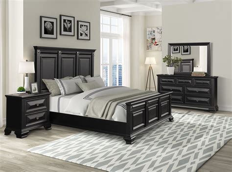 Black King Bedroom Furniture Sets