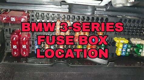 Bmw 3 Series 2002 Fuse Box