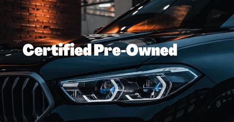 Bmw Certified Pre Owned Program