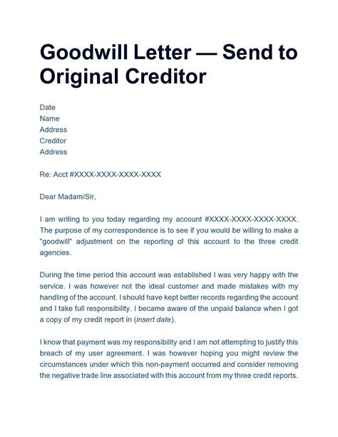 Bmw Financial Services Goodwill Letter