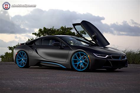 Bmw I8 Black And Blue