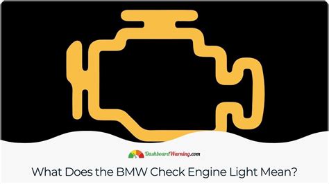 Bmw I8 Check Engine Light