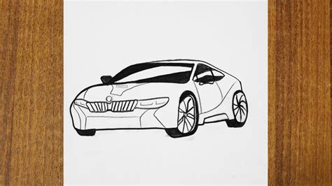 Bmw I8 Drawing Step By Step