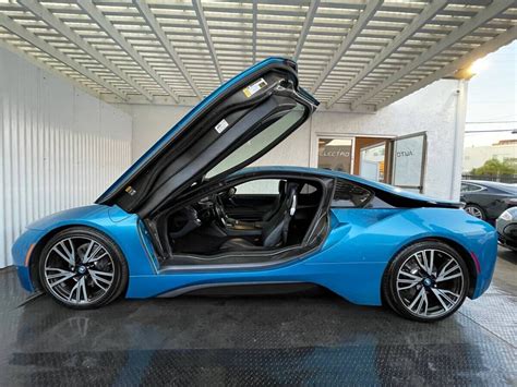 Bmw I8 Drive With Doors Open