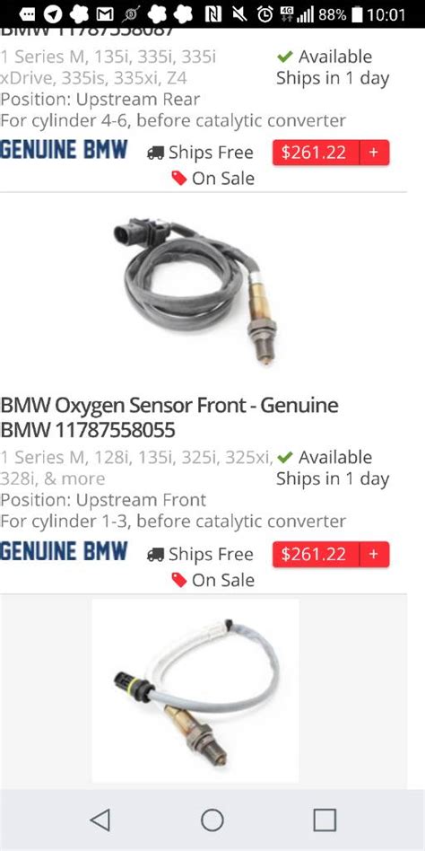 Bmw N54 O2 Sensor