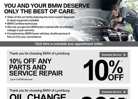 Bmw Towson Service Coupons