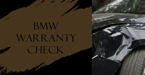 Bmw Warranty Check
