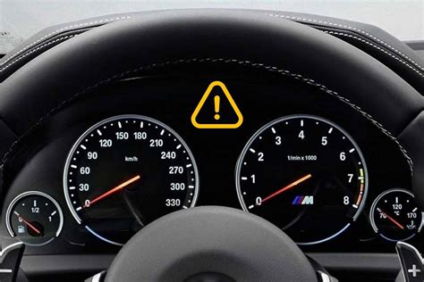 Bmw Yellow Exclamation Mark In Triangle