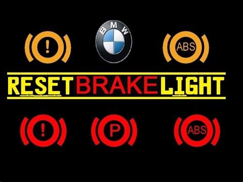 Bmw Yellow Parking Brake Light