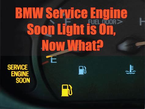 Bmw Yellow Service Engine Soon Light