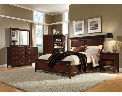 Dark Cherry Wood Bedroom Furniture