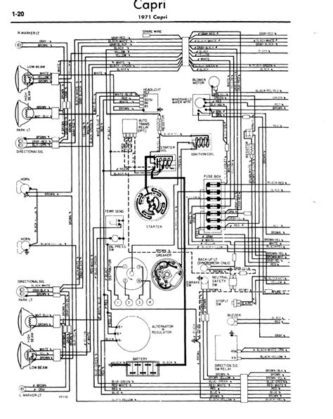 Fig 2 Wiring Diagram 1979 Mustang And Capri