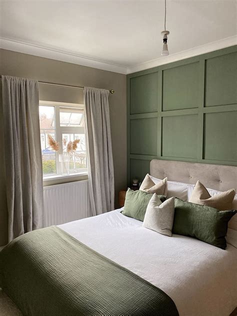 Green Bedroom White Furniture