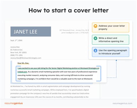 How To Start A Cover Letter
