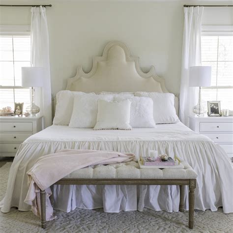 Master Bedroom With White Furniture