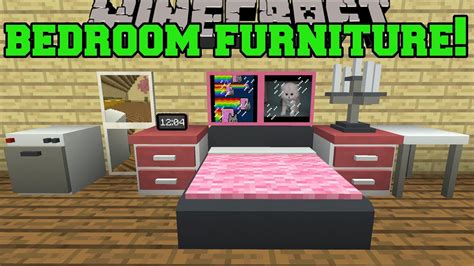 Minecraft Bedroom Furniture Mod
