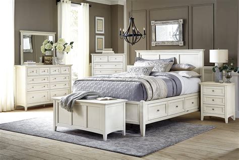 Solid Wood White Bedroom Furniture
