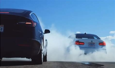 Tesla Vs Bmw Vs Truck