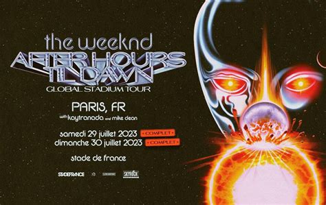 concert the weeknd paris 2023 horaire