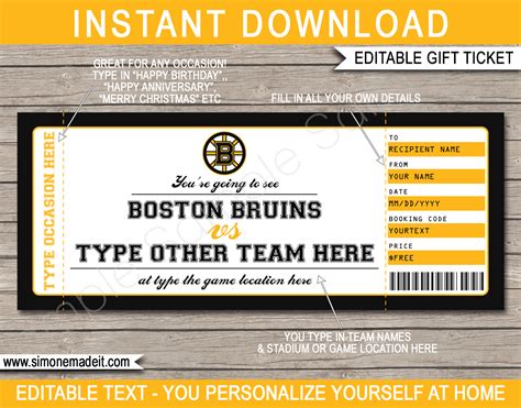 concert tickets for boston bruins