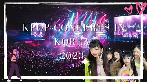 concerts in korea 2024