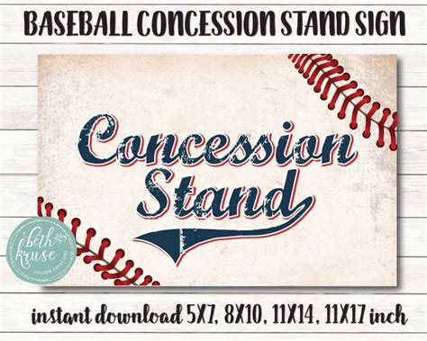 Concession Baseball