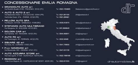 concessionarie auto dr emilia romagna