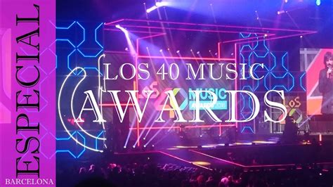 concierto los 40 music awards 2023