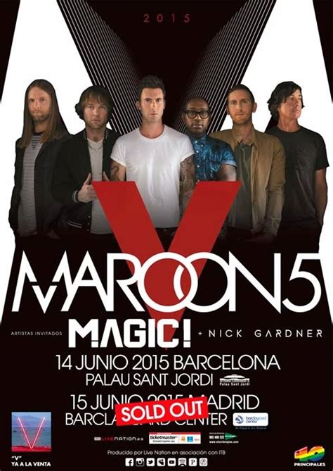 concierto maroon 5 madrid