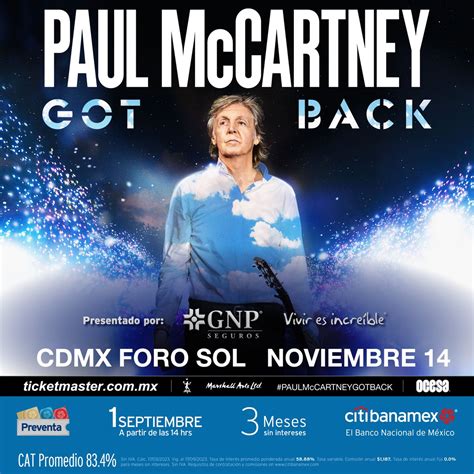 concierto paul mccartney mexico 2023