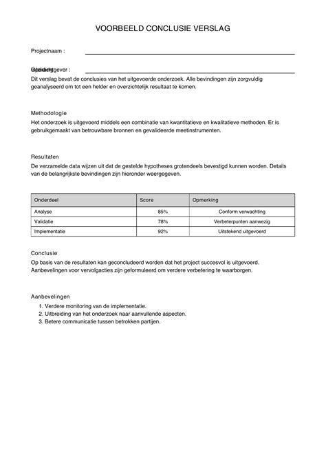 conclusie