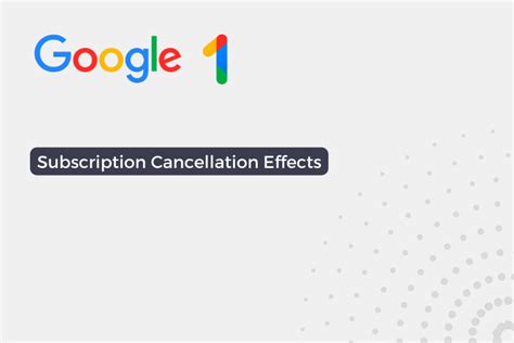 conclusion canceling google one subscription on computer