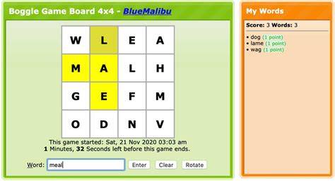 Text conclusion boggle online free
