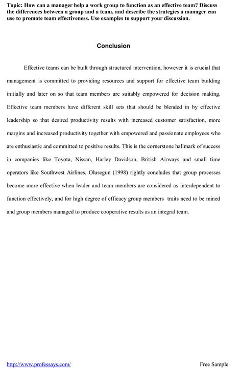 conclusion examples in research proposal