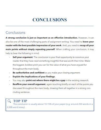 Conclusion of PDF Editor