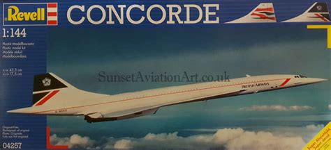 concorde plastic model kit