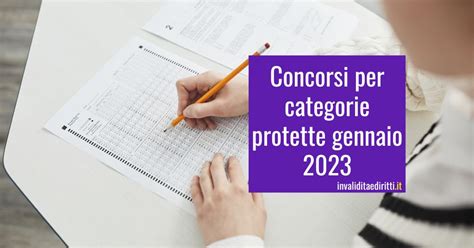 concorsi categorie protette toscana 2023