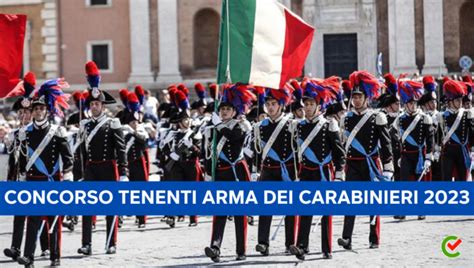 concorso arma carabinieri 2023