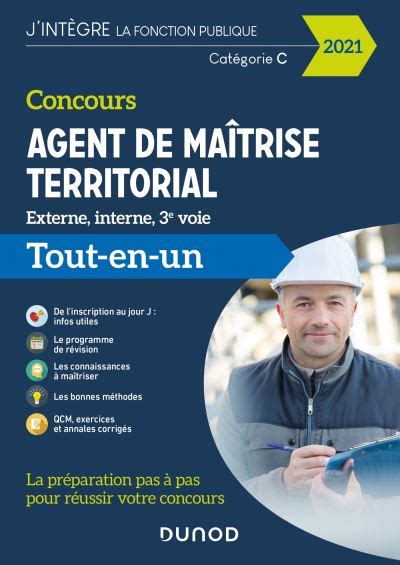 concours agent de maîtrise territorial ; externe, interne, 3e voie