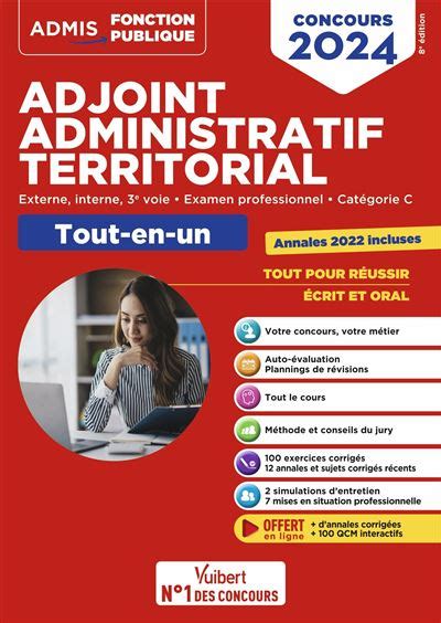 Adjoint administratif territorial de 1re classe concours et examen