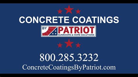 About Us Concrete Coatings by Patriot