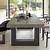 concrete effect dining table