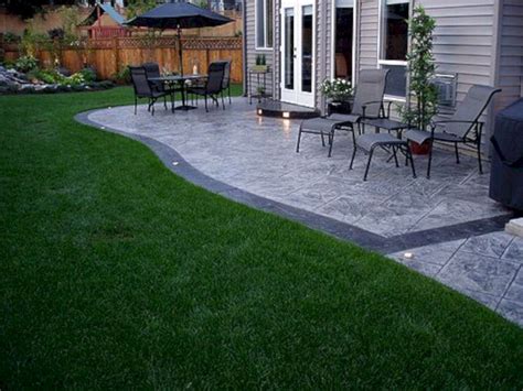 20+ Nice Ideas How to Makeover Concrete Patio for Small Backyards