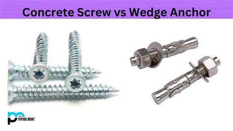 Concrete Anchors Vs Concrete Screws