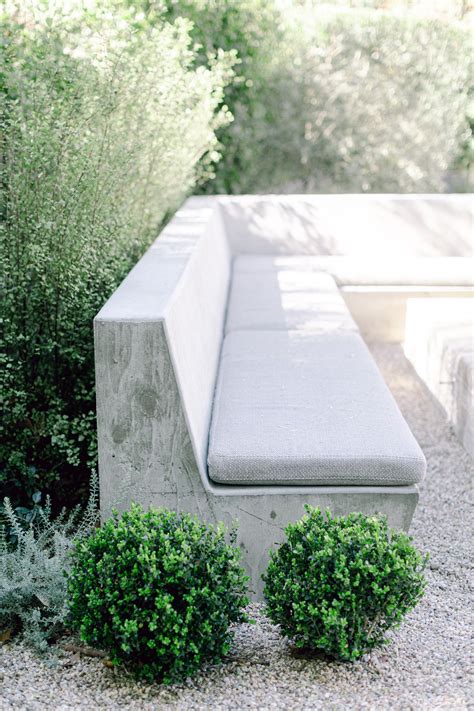 Concrete Bench Pinterest