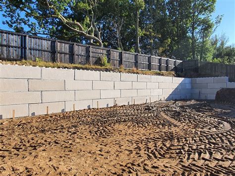 Concrete Blocks Retaining