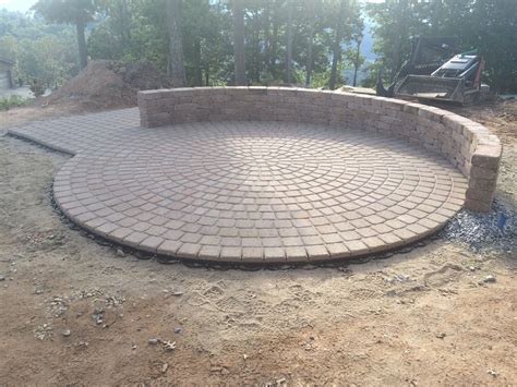 semi circle Circular patio, Circle patio, Back garden design