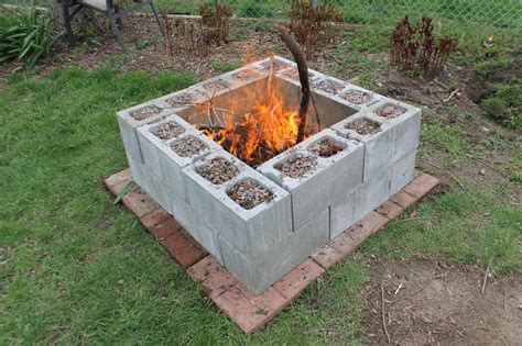 concrete fire pit