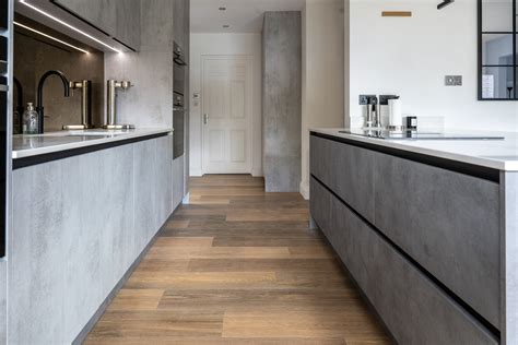 Concrete Grey Kitchen